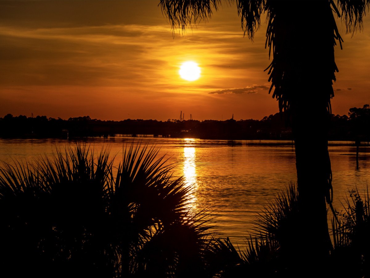 Sunrise in Carrabelle Florida